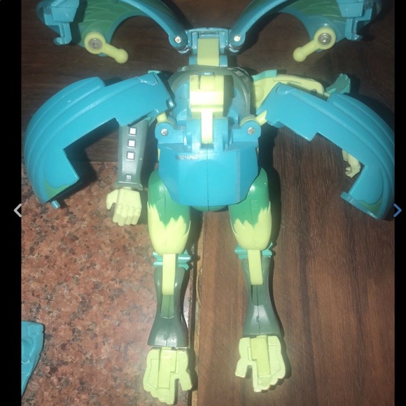 Bakugan Battle brawler DeKa Ball Grn Rare 10.5” - Picture 10 of 12